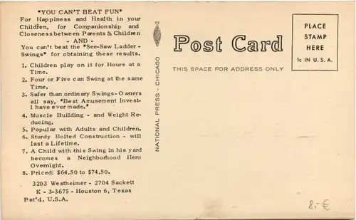 Werbung - Schaukel -650590