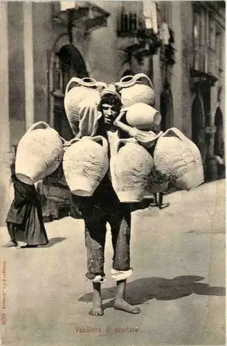 Italia - Venditore di Quartare -650648