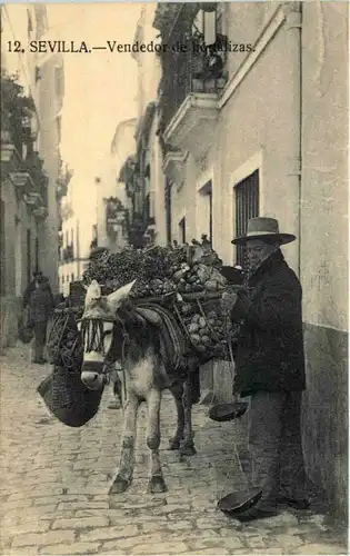 Sevilla - Vendedor de hortalizas -650632