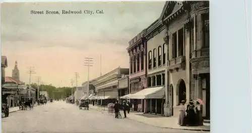Redwood City - Street Scene -650690