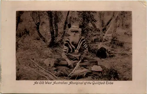 West Australian Aboriginal of the Guildford Tribe -650812
