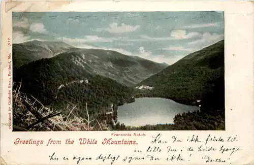 Greetings from the White Mountains - Franconia Notch -650696