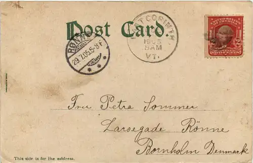 Greetings from the White Mountains - Franconia Notch -650696