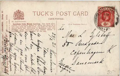 Colombo - Sea Shore from Mount Lavinia -650906