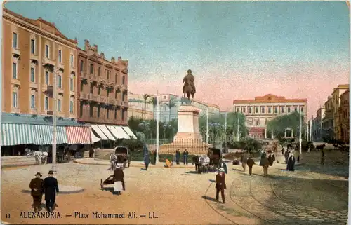 Egypt - Alexandria - Place Mohammed Ali -650946