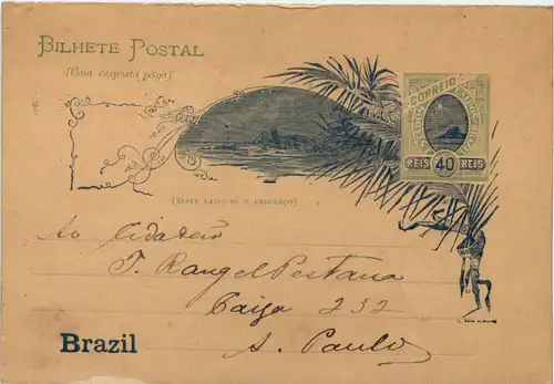Brazil - Ganzsache 1895 -650960