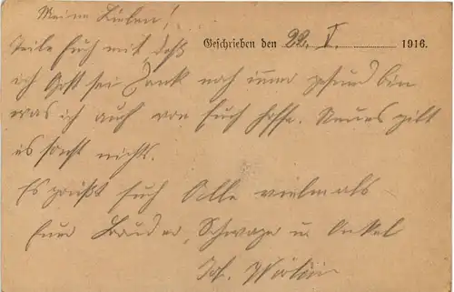 Feldpost Bay. Res Kav. Reg. 5 -651040