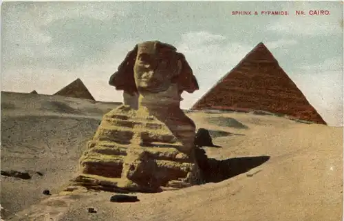 Egypt - Cairo - Sphinx & Pyramids -650950