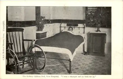 Palestine - The Sydney Gibbon Bed - New Hospital -650868