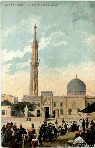 Egypt - Alexandrie - Mosquee Aboul Abbas -650936