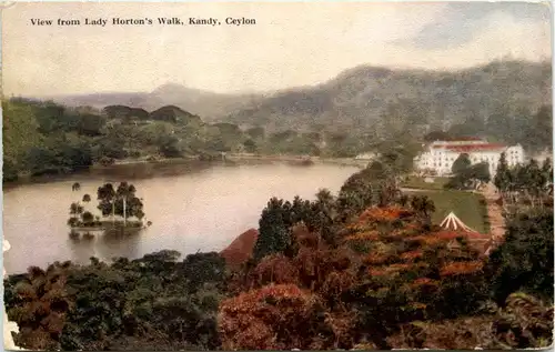 Ceylon - Kandy - Lady Hortons Walk -650892