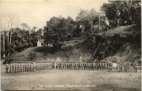 Ceylon - The Cadet Corps -650894