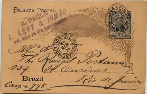 Brazil - Ganzsache 1899 -650964