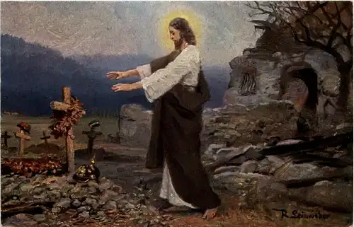 Jesus - Künstler AK R. Leinweber -650998