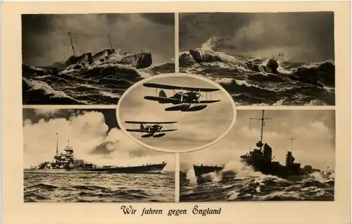 Wir fahren gegen England - U-Boot - Flugzeug -651024