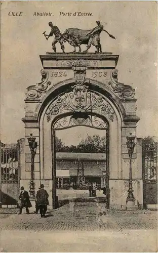 Lille - Abaitoir - Feldpost Bay. Res. Inf Regt 6 -651022