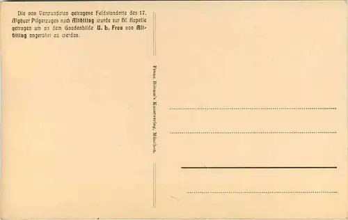 Übertragung der Feldstandarte Altötting 1915 -651128