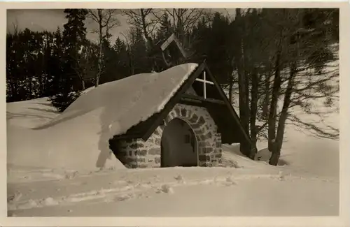 Kapelle der Ski und Berghütte am Schwarzenkopf - Schliersee -651116