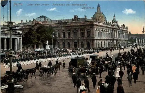 Berlin - Unter den Linden - Feldpost Vereinslazarett Moabit -651146