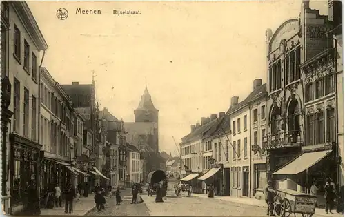 Meenen - Rijselstraat - Feldpost 39. Inf. Regt -651140