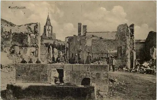 Montfaucon- Feldpost Bayr. 19. Inf Division -651192