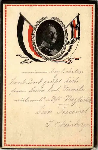 Kaiser Wilhelm II - Feldpost 10. bayer. Inf Division -651178