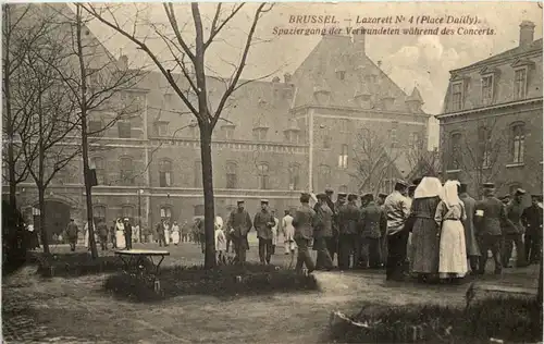 Brussel - Lazarett No 4 - Feldpost -651202