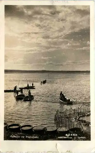 Rybolov na Trebonsku - Feldpost Diestpost Böhmen Mähren -651248