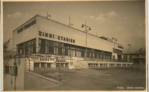Praha - Zimni stadion - Autoposta - Flugzeugführerschule -651238