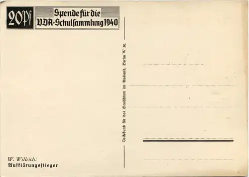W. Willrich - Aufklärungsflieger - 3. Reich -651260