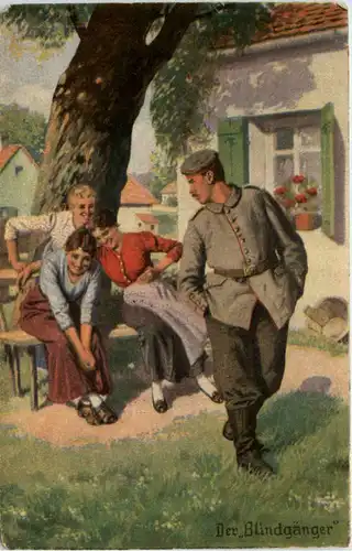 Der Blindgänger - Feldpost Bay. Flieger Abteilung 295 -651268