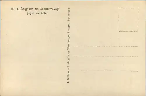 Ski und Berghütte am Schwarzenkopf -651300