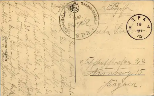 Spa - Feldpost -651332