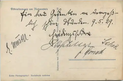 Föhnstimmung am Hohenstein -651404