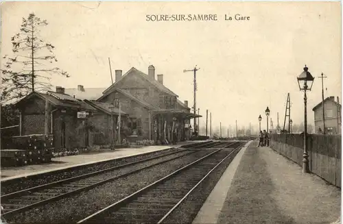 Solre sur Sambre - La Gare -651810