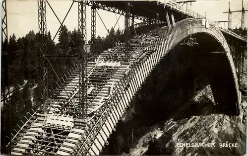 Echelsbacher Brücke im Bau -651708