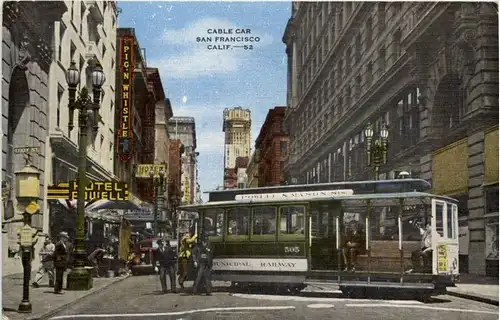 San Francisco - Cable Car -651712