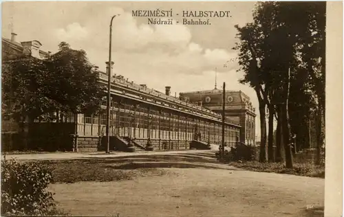 Mezimesti - Halbstadt - Bahnhof -651752