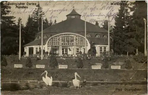München - Zoologischer Garten - Waldrestaurant -651910