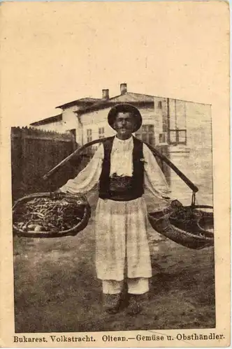 Bukarest - Oltean - GEmüse und Obsthändler -652056