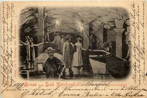 Gruss aus Bad Reichenhall - Salzquellenbau -652058