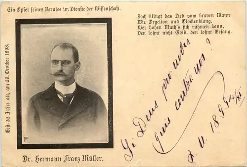 Dr. Hermann Franz Müller - Ein Opfer seines Berufes -651992