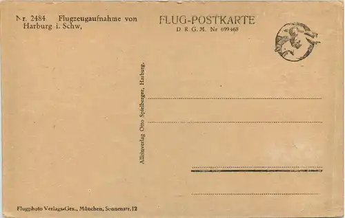 Fliegeraufnahme von Harburg i. Schwaben -652034