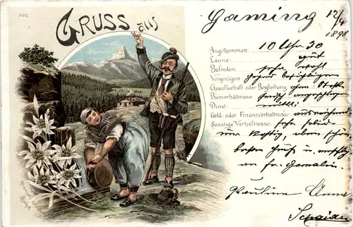 Gruss aus Gaming - Litho -652042