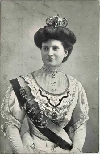 Paris - Fete de PAris 1908 - REine des REines -652138