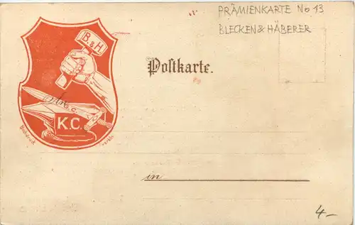 Prämienkarte Blecken&Häberer -652152