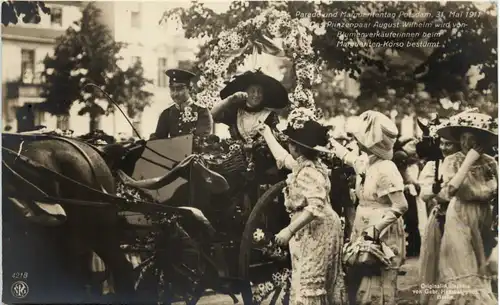 Margueritentag Potsdam 1911 - Prinzenpaar August Wilhelm -652140