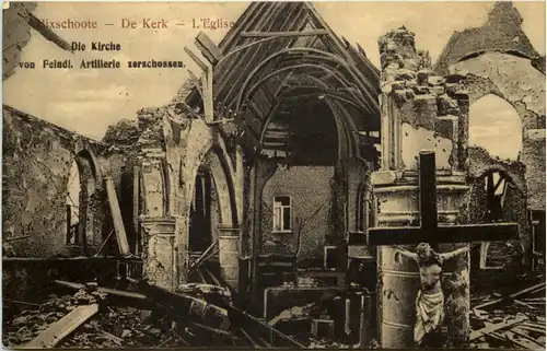 Bixschoote - De Kerk - Feldpost Res Inf Rgt 236 -652196