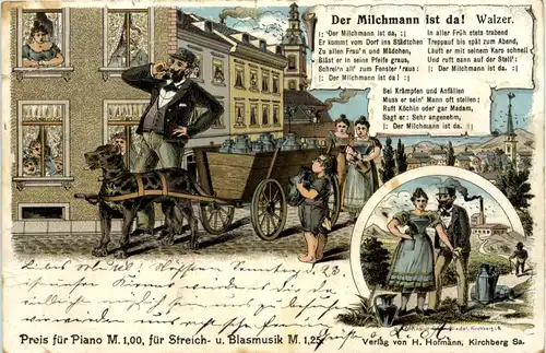 Der Milchmann ist da - Litho -652180