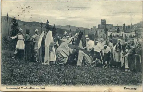 Vorder-Theirsee - PAssionsspiel 1905 -652230